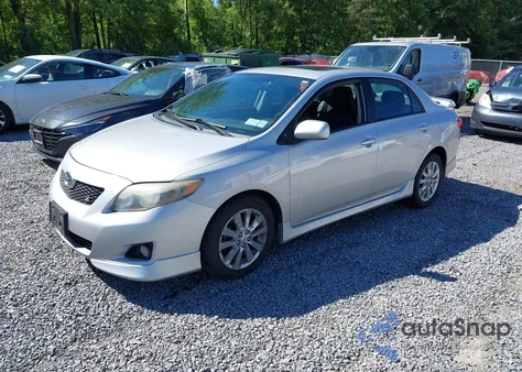 2009 Toyota Corolla S from USA, damaged, VIN 2T1BU40E49C024899